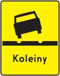 Tabliczka T13 Koleiny